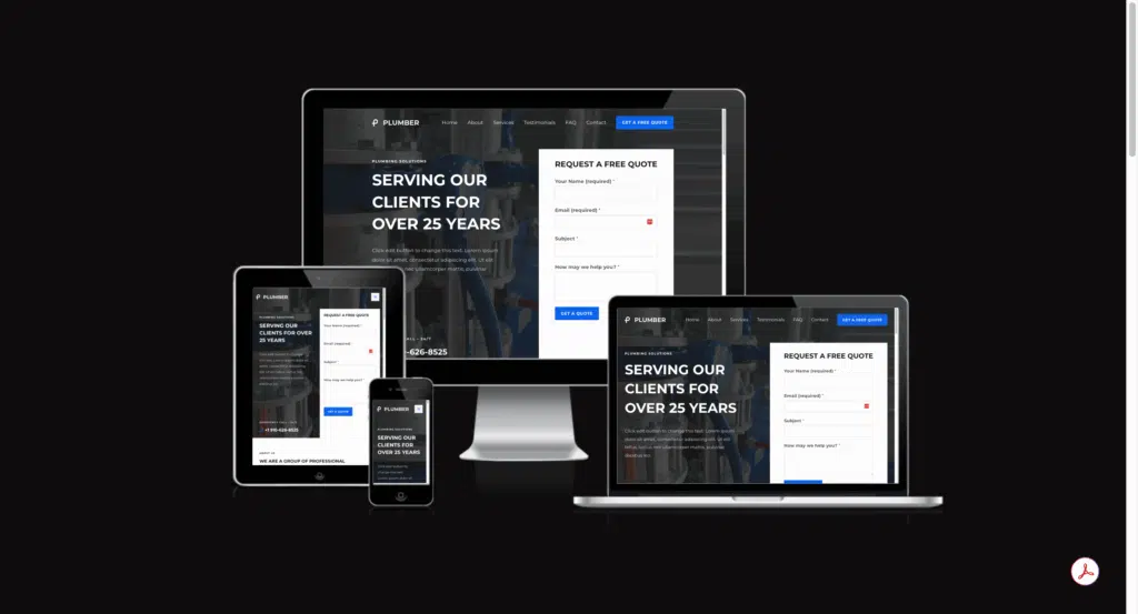 Plumber Website
