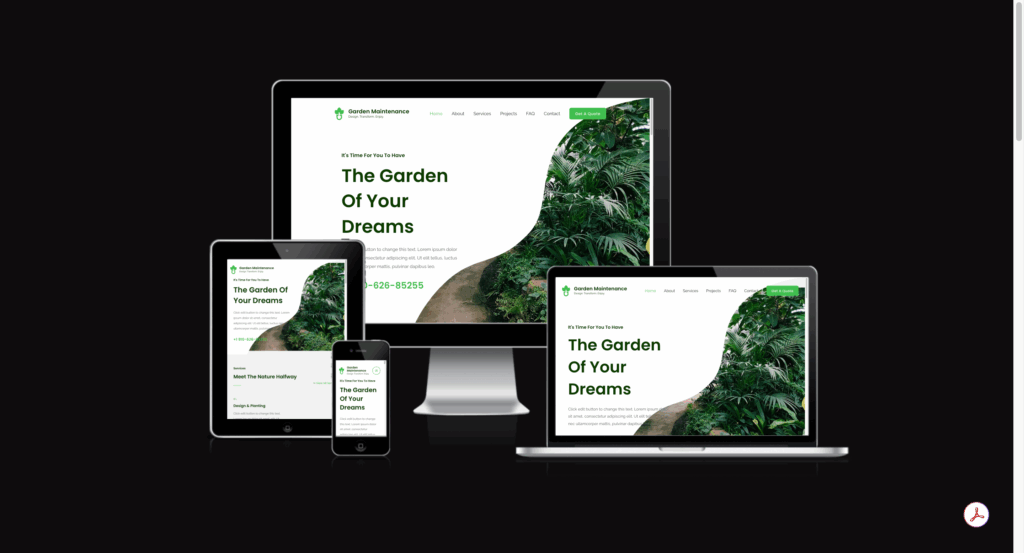 Landscaper Website