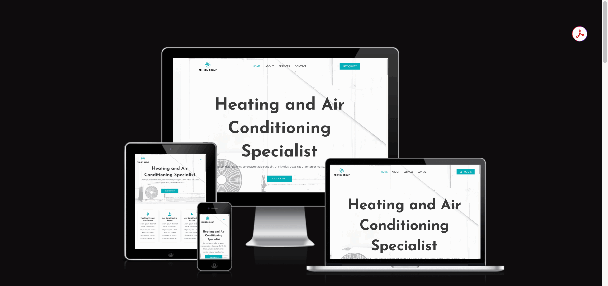 HVAC Website