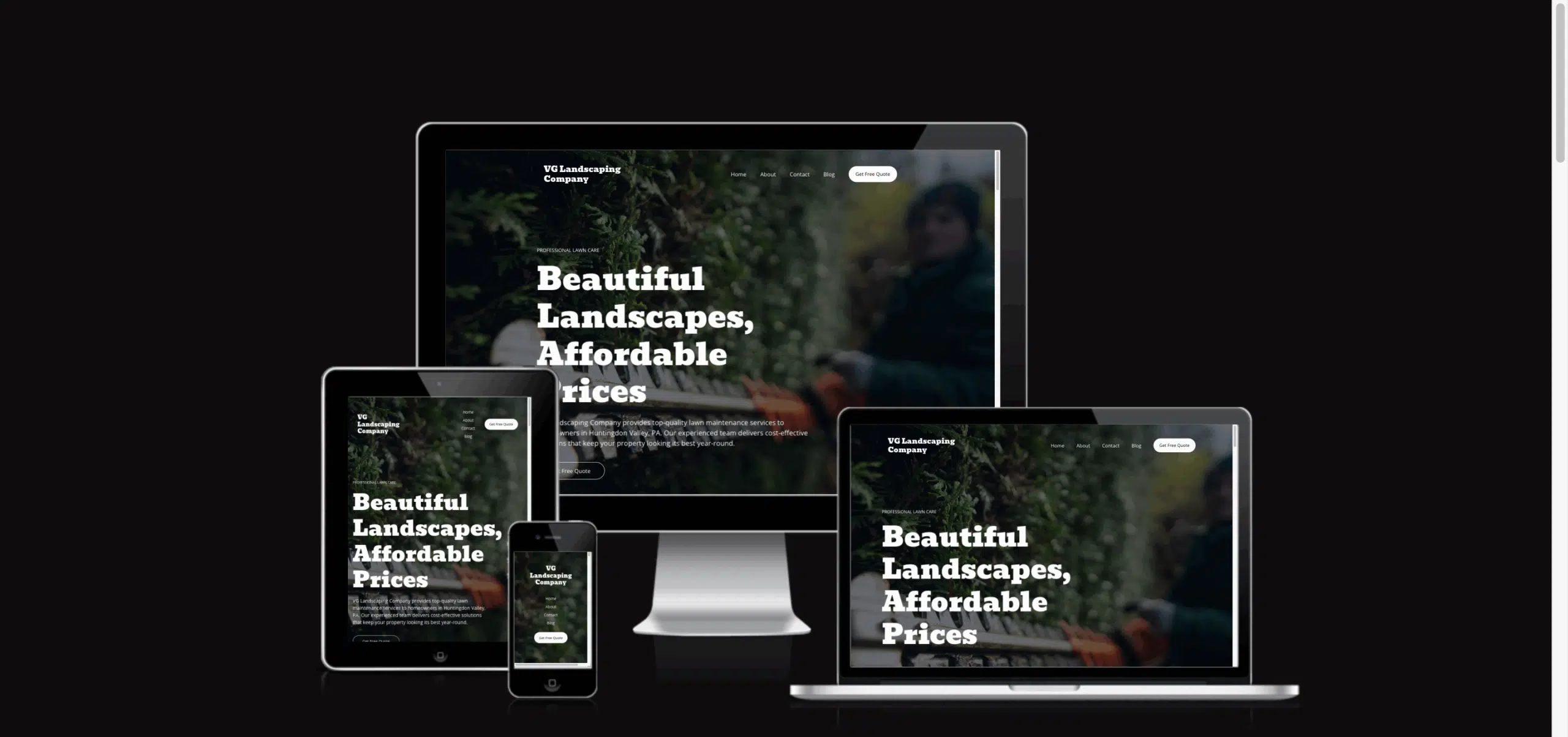 landscaper website