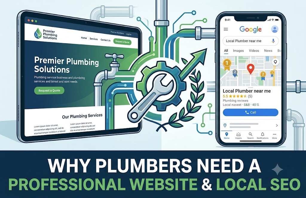 plumber website design